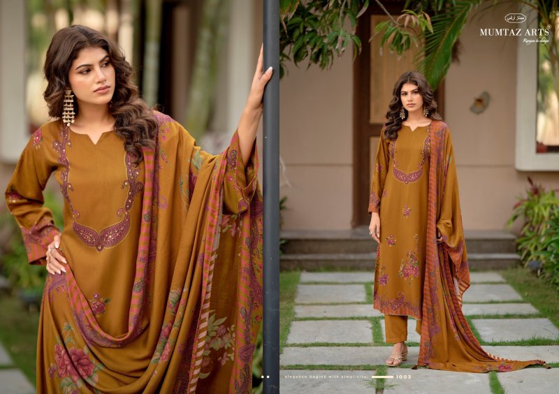 Zarnish By Mumtaz Arts Viscose Designer Salwar Suits 